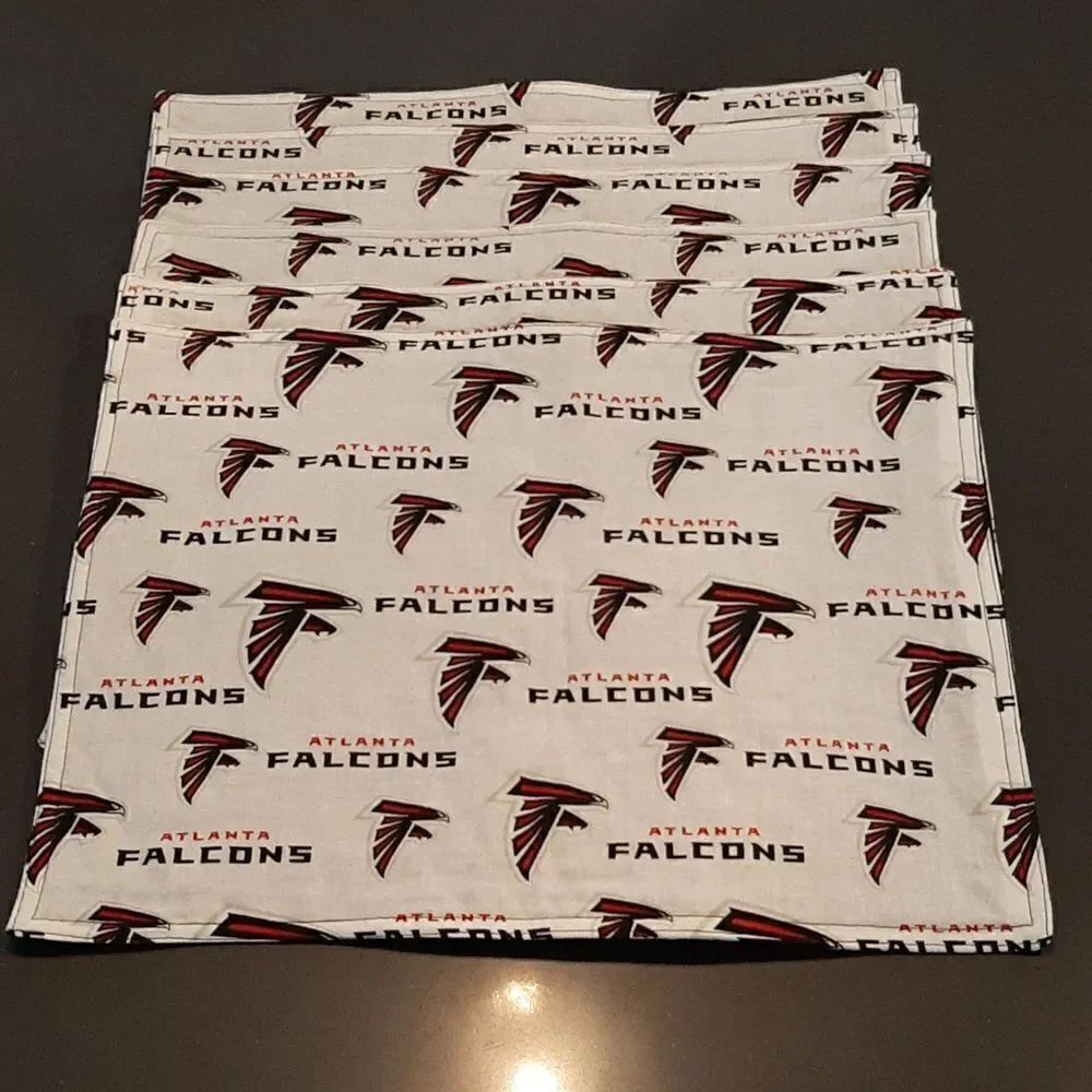 Atlanta Falcons Cloth Place Mats Set of 6